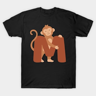 Animal alphabet M T-Shirt